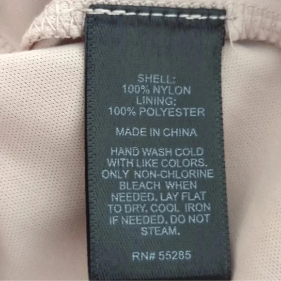 Express | Pink Floral Lace-Up Mock Neck Boho Vibes Dress Size L NWT - Picture 5 of 6